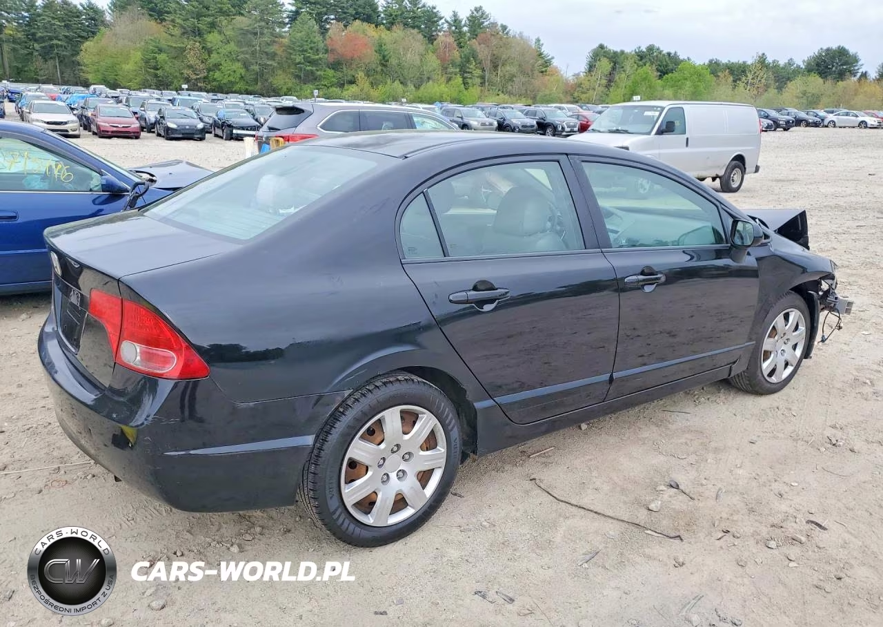 2007 Honda Civic Lx VIN:2HGFA165X7H309188 - 3