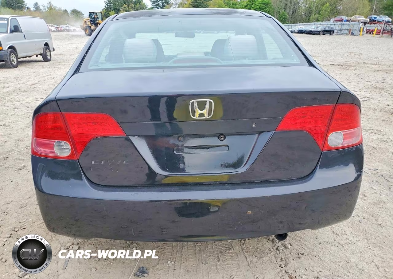 2007 Honda Civic Lx VIN:2HGFA165X7H309188 - 6