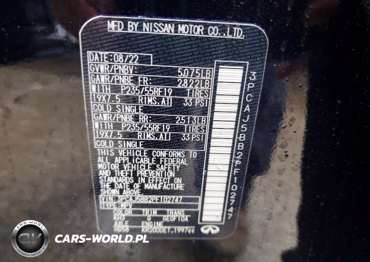 2023 Infiniti Qx50 Luxe VIN:3PCAJ5BB2PF102747 - 13