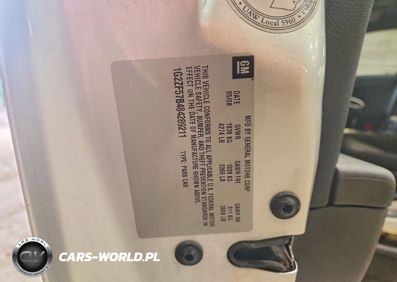 2008 Pontiac G6 Value Leader VIN:1G2ZF57B484289211 - 12