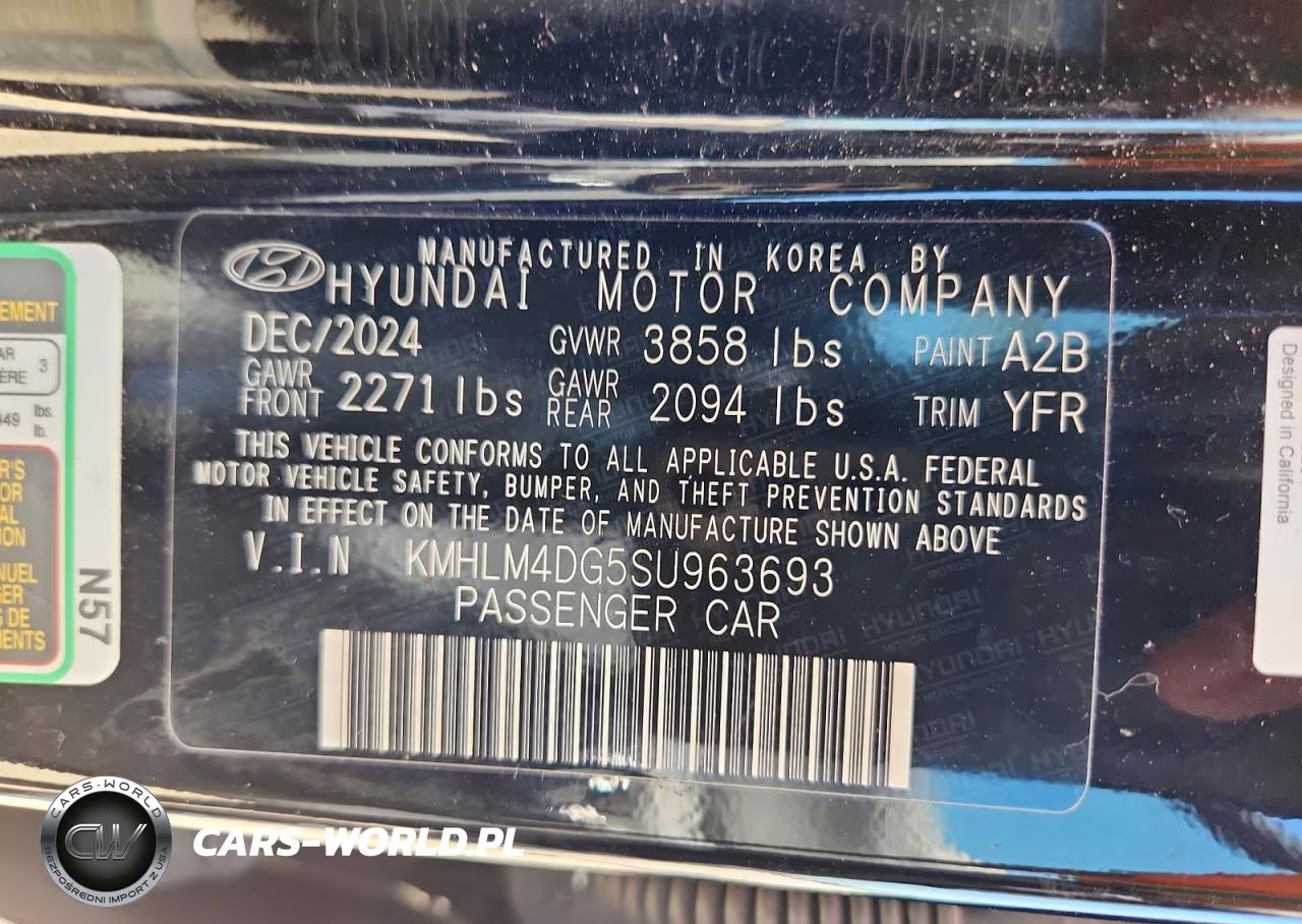 2025 Hyundai Elantra Sel Sport VIN:KMHLM4DG5SU963693 - 13