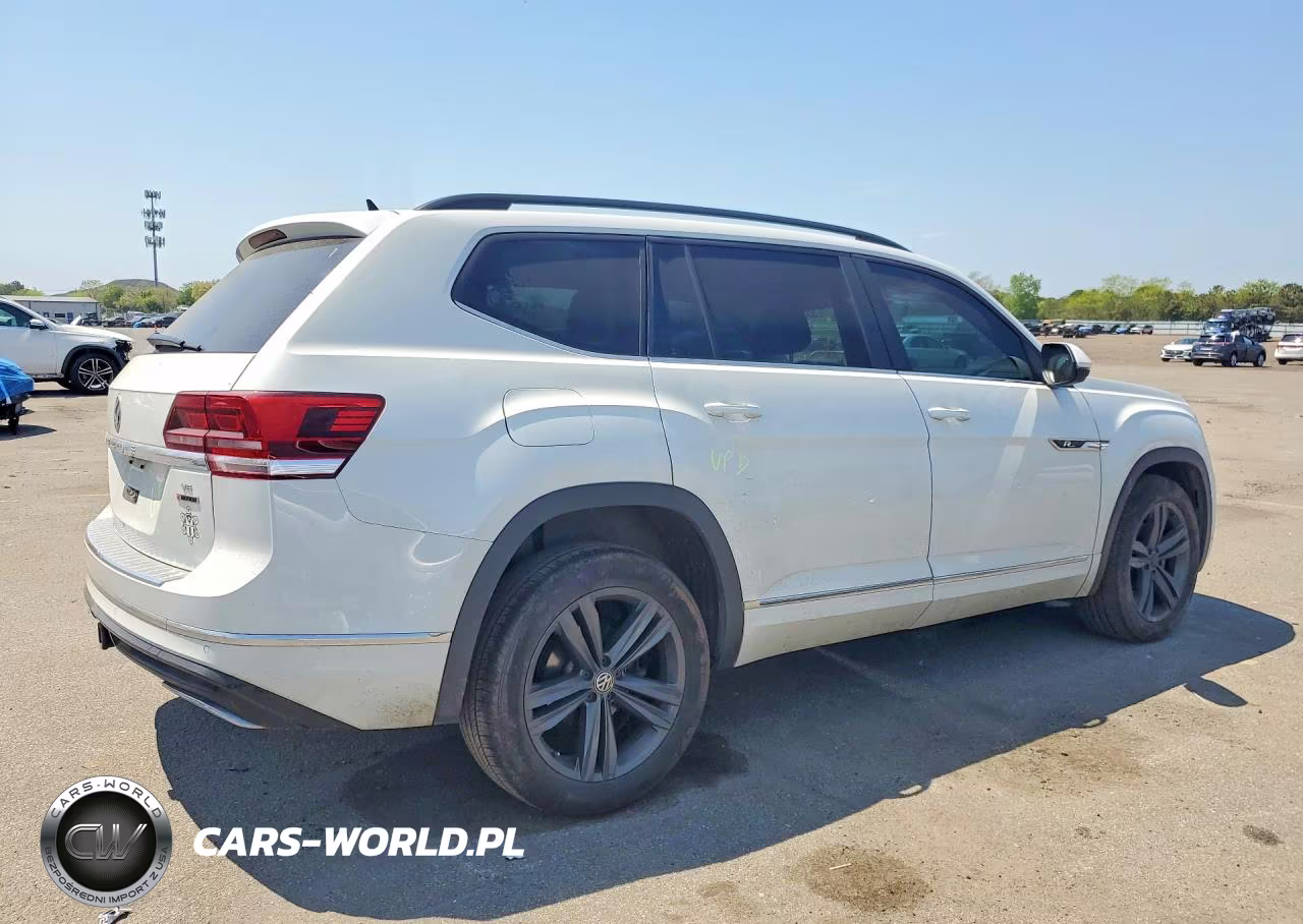2020 Volkswagen Atlas Se VIN:1V2LR2CAXLC505581 - 3