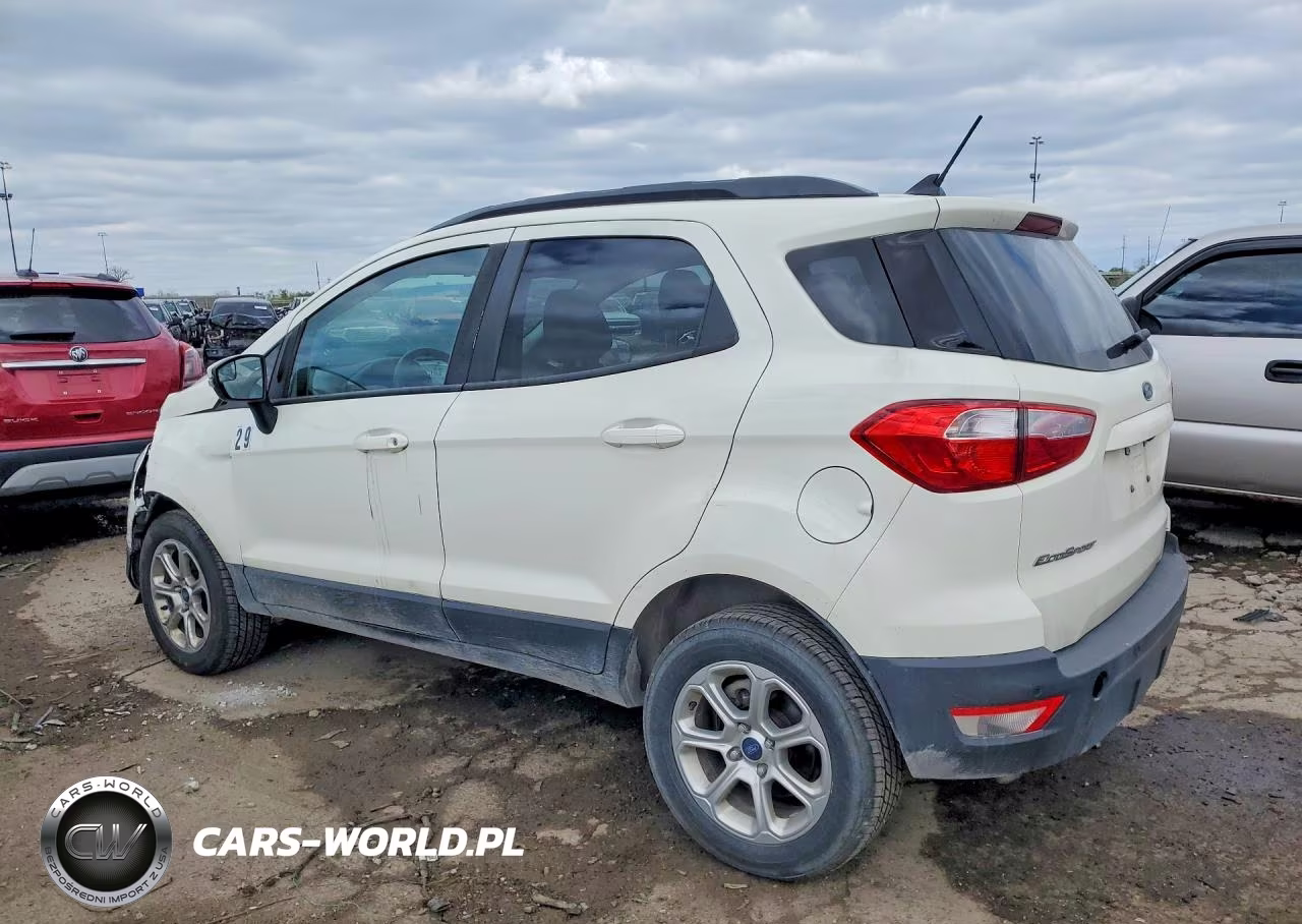 2020 Ford Ecosport Se VIN:MAJ6S3GLXLC356454 - 2