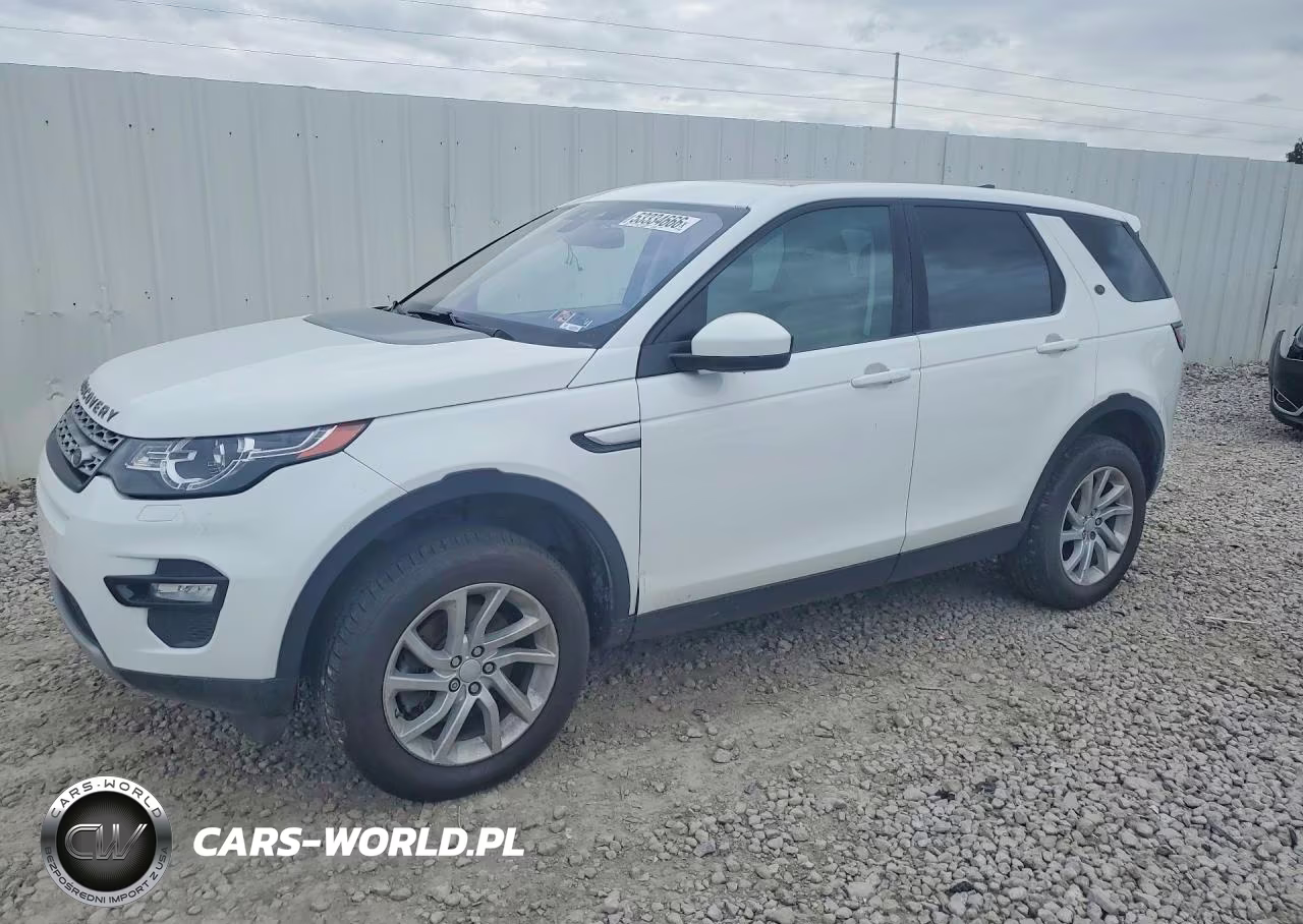 2017 Land Rover Discovery Sport Hse
