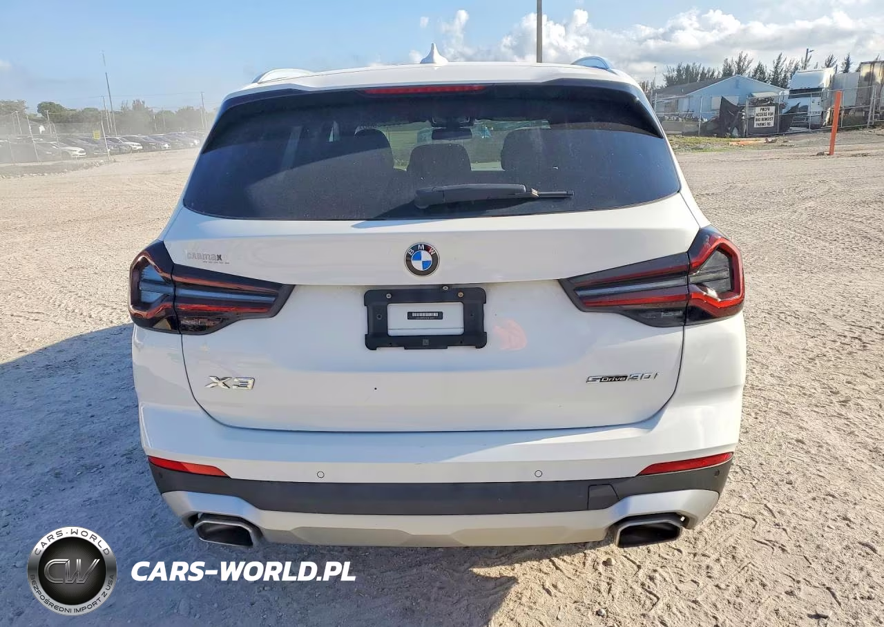 2022 BMW X3 Sdrive30I VIN:5UX43DP04N9L16332 - 6