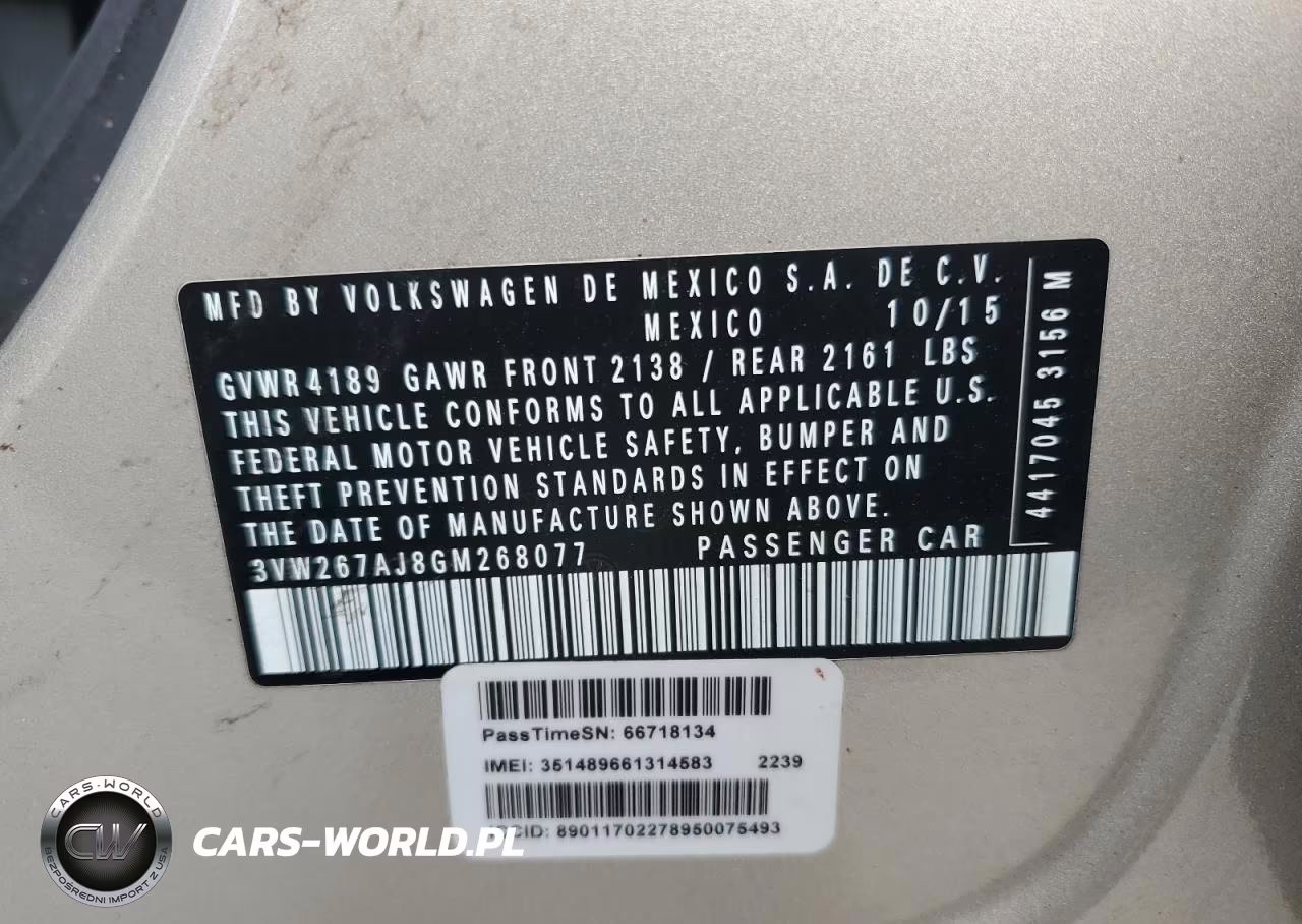 2016 Volkswagen Jetta S VIN:3VW267AJ8GM268077 - 24