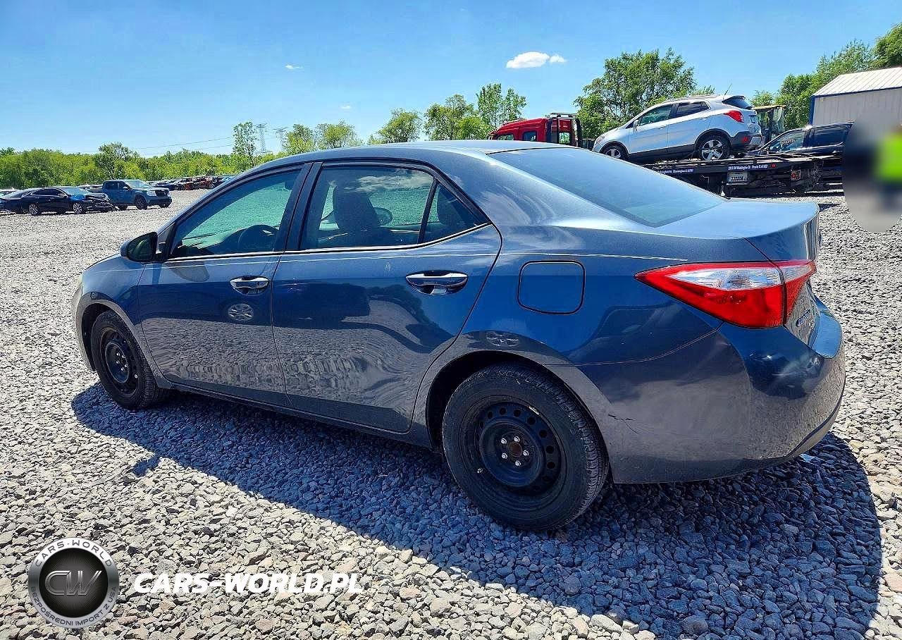 2016 Toyota Corolla Le VIN:2T1BURHE4GC633960 - 2