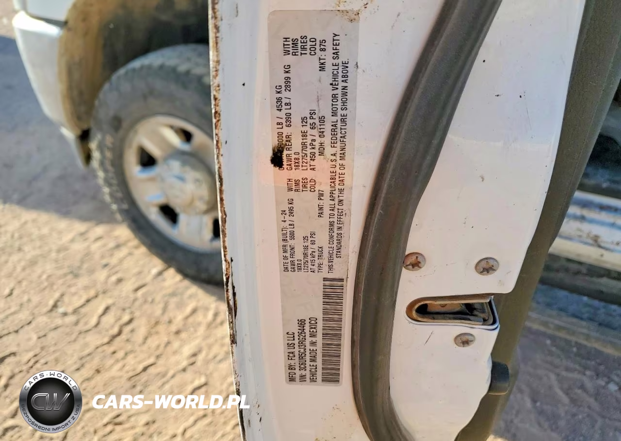 2024 Ram 2500 VIN:3C6UR5CJ3RG264466 - 12