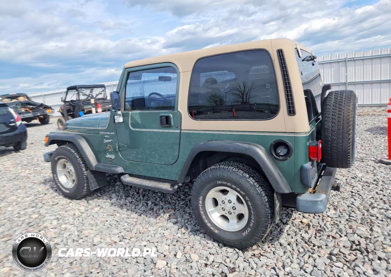 2000 Jeep Wrangler - Tj Sport VIN:1J4FA49S5YP700368 - 2