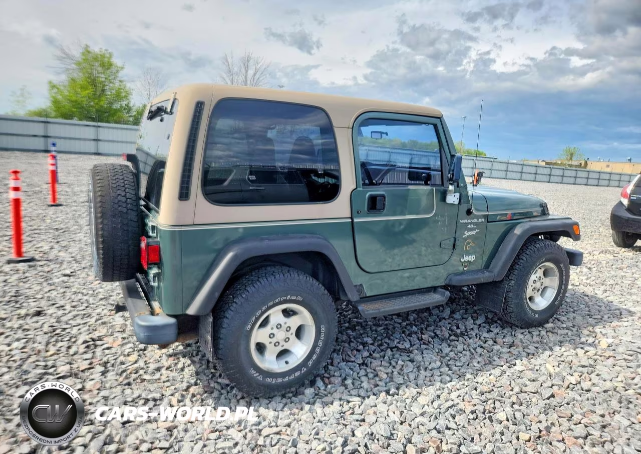 2000 Jeep Wrangler - Tj Sport VIN:1J4FA49S5YP700368 - 3
