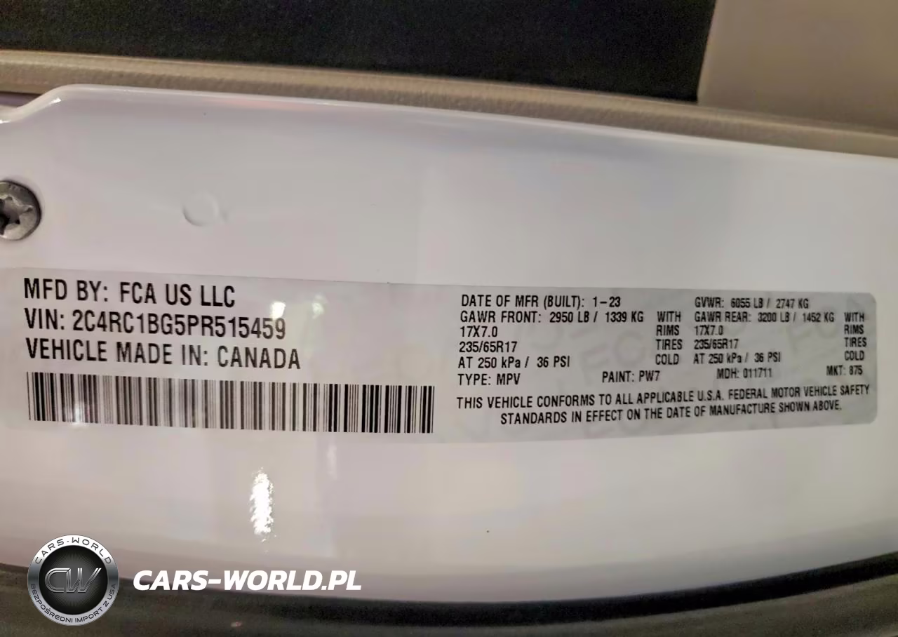 2023 Chrysler Pacifica Touring L VIN:2C4RC1BG5PR515459 - 13