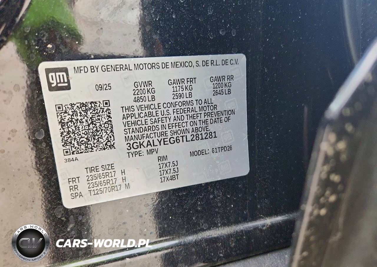2026 GMC Terrain At4 VIN:3GKALYEG6TL281281 - 14