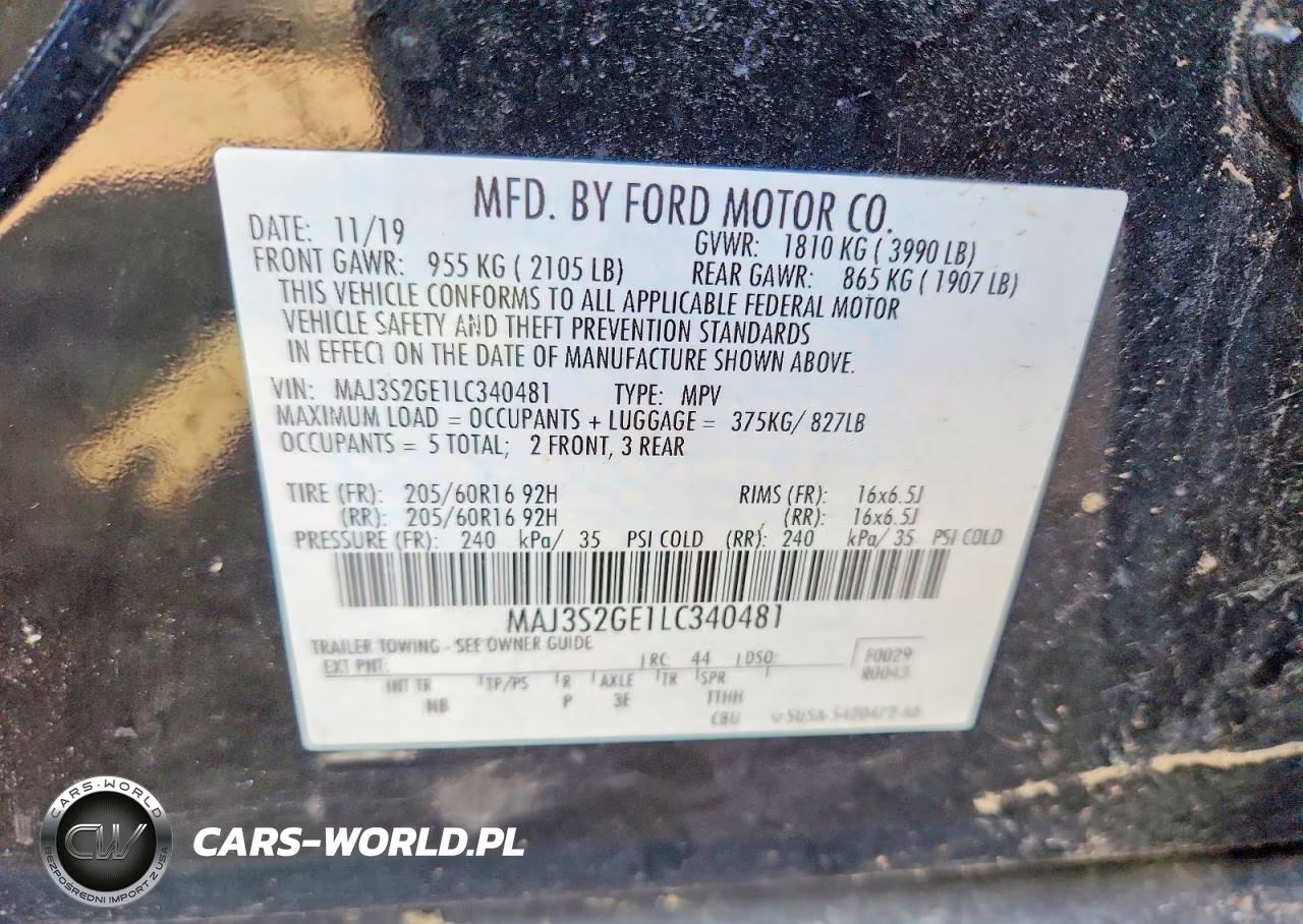 2020 Ford Ecosport Se VIN:MAJ3S2GE1LC340481 - 13