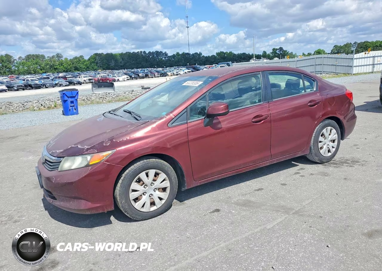 2012 Honda Civic Lx – zdjęcie 1 z 12