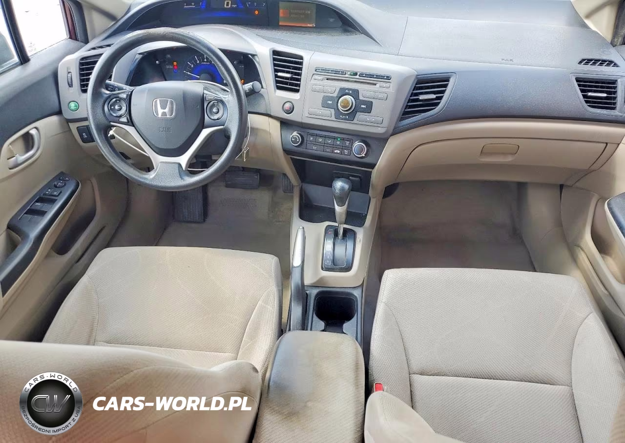 2012 Honda Civic Lx VIN:2HGFB2F57CH558514 - 8