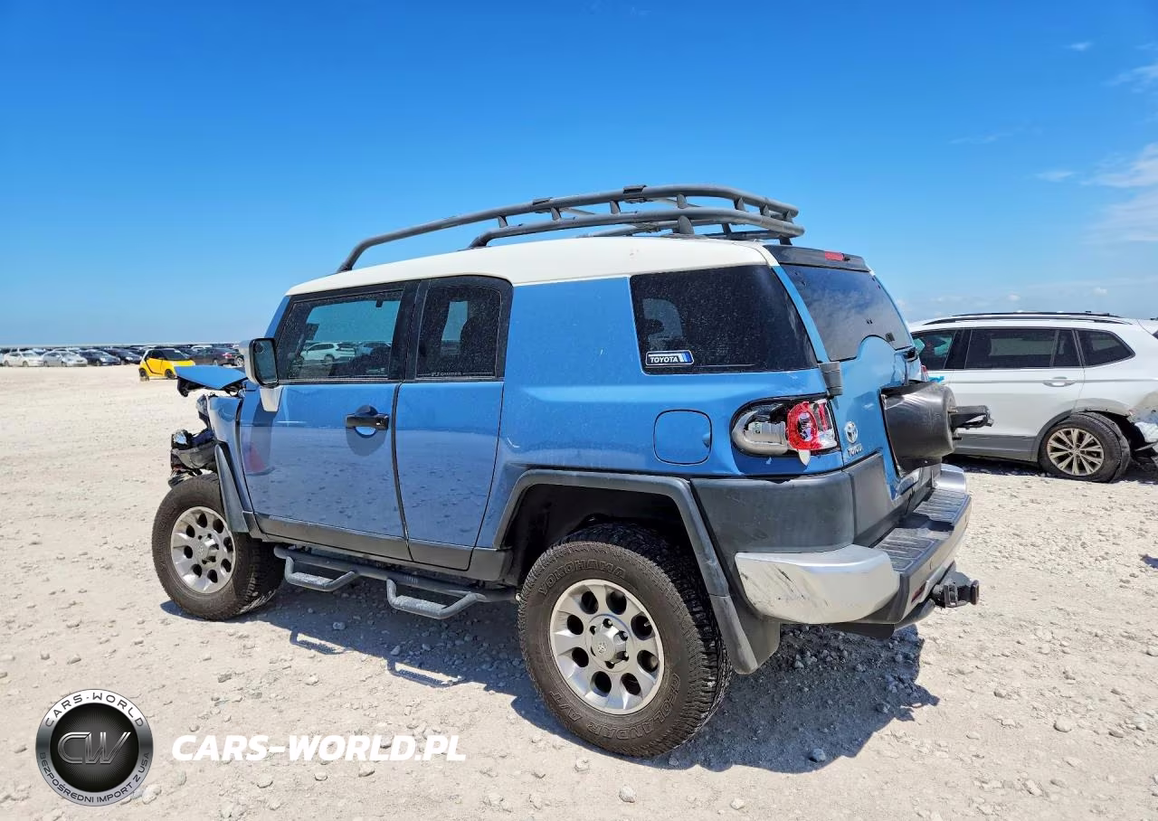 2012 Toyota Fj Cruiser Base VIN:JTEBU4BF6CK121996 - 2