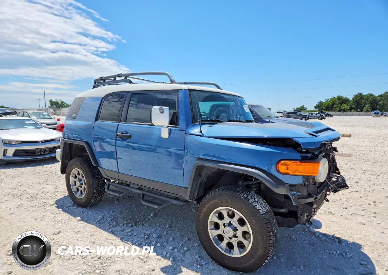 2012 Toyota Fj Cruiser Base VIN:JTEBU4BF6CK121996 - 4