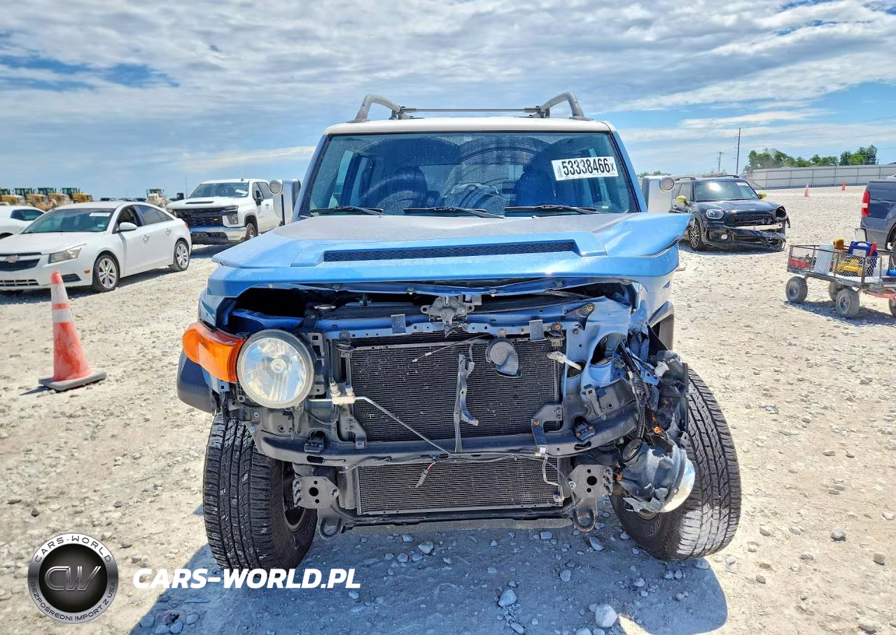 2012 Toyota Fj Cruiser Base VIN:JTEBU4BF6CK121996 - 5