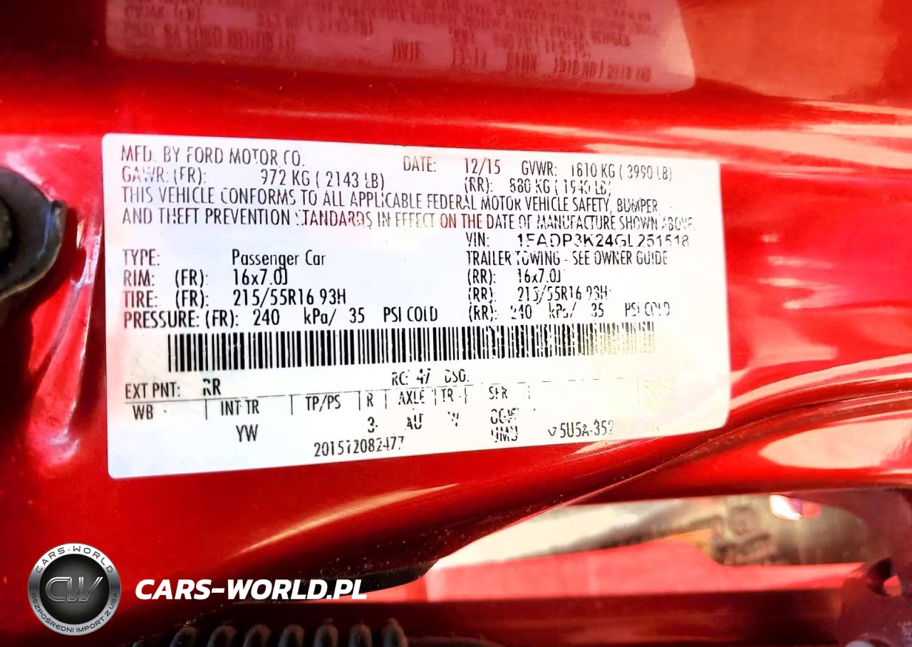 2016 Ford Focus Se VIN:1FADP3K24GL251518 - 13