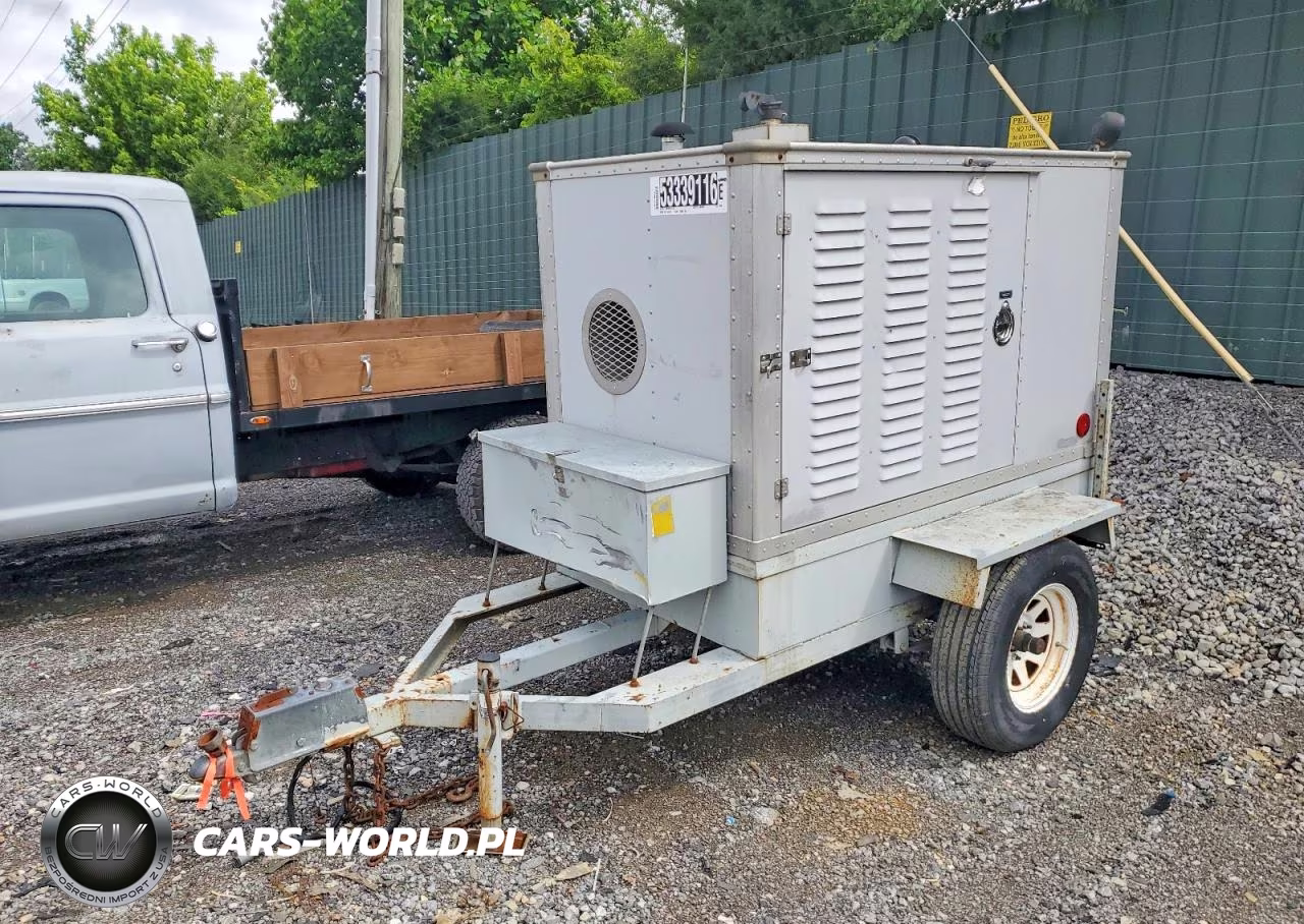 1990 Dixie Wdda3500 Generator VIN:WDD19903500ATT089 - 2