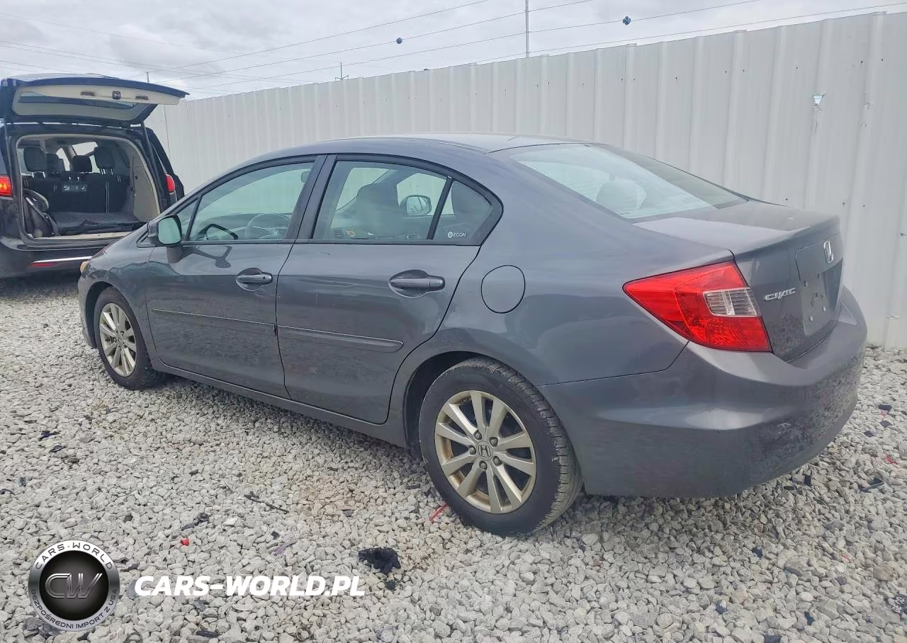 2012 Honda Civic Ex VIN:19XFB2F82CE005399 - 2