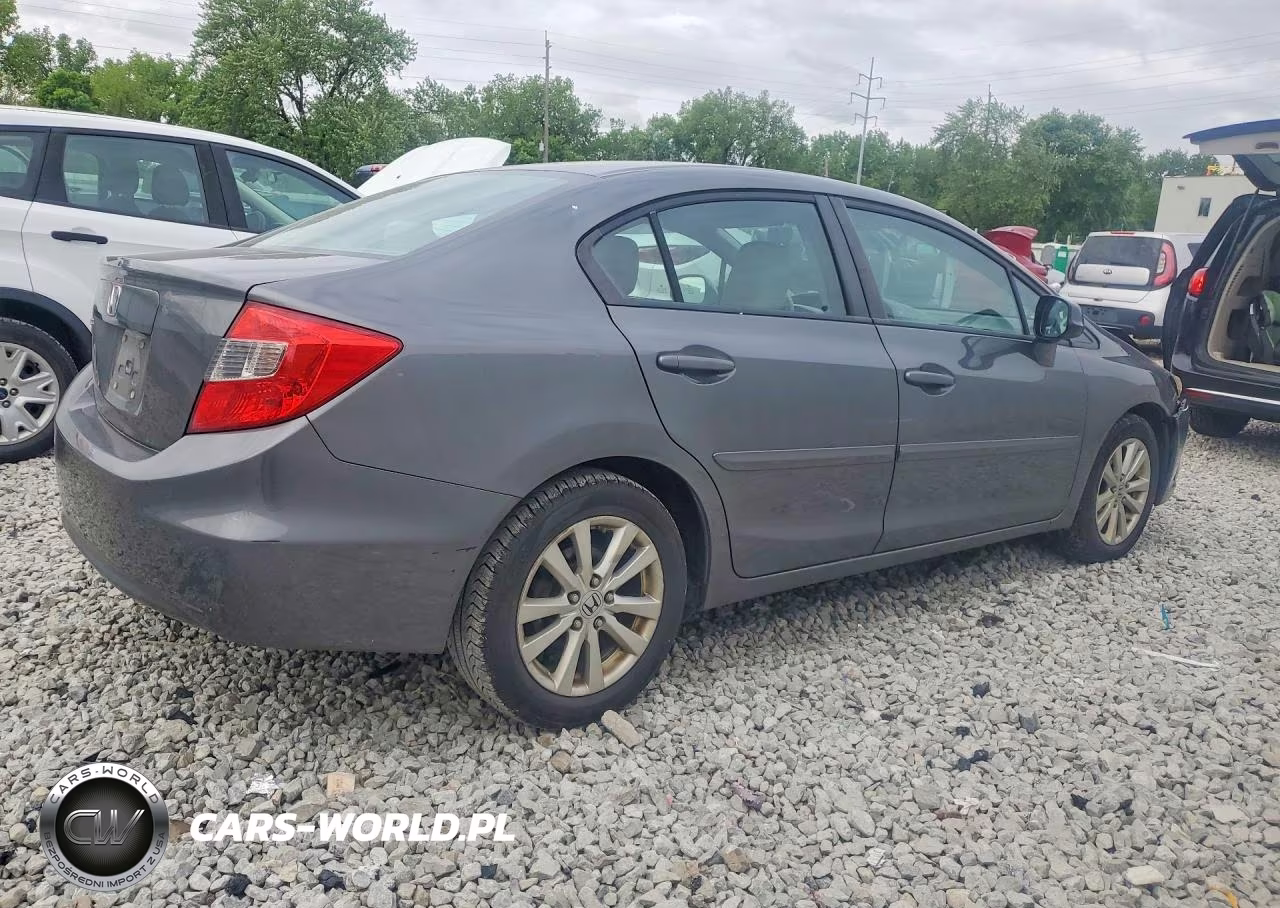 2012 Honda Civic Ex VIN:19XFB2F82CE005399 - 3