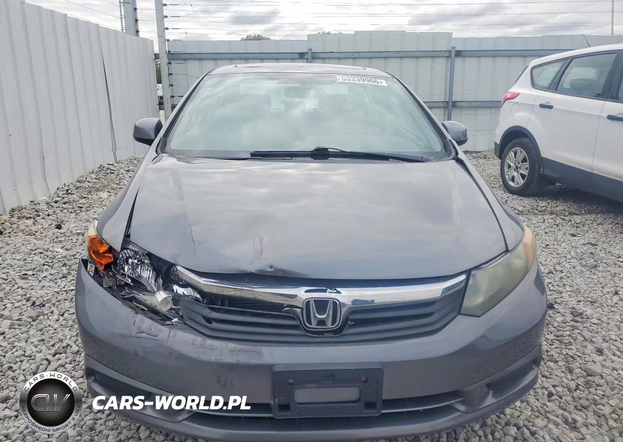2012 Honda Civic Ex VIN:19XFB2F82CE005399 - 5