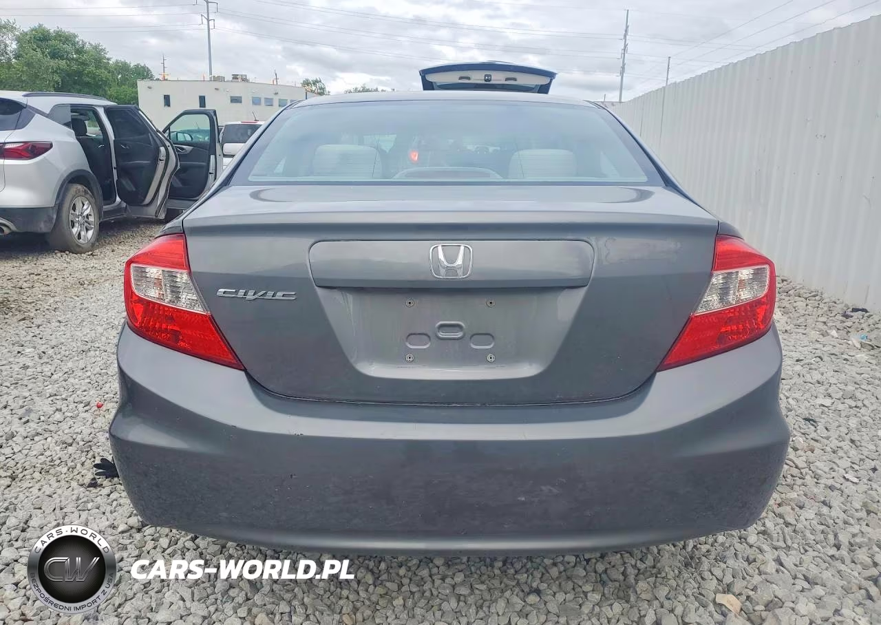 2012 Honda Civic Ex VIN:19XFB2F82CE005399 - 6