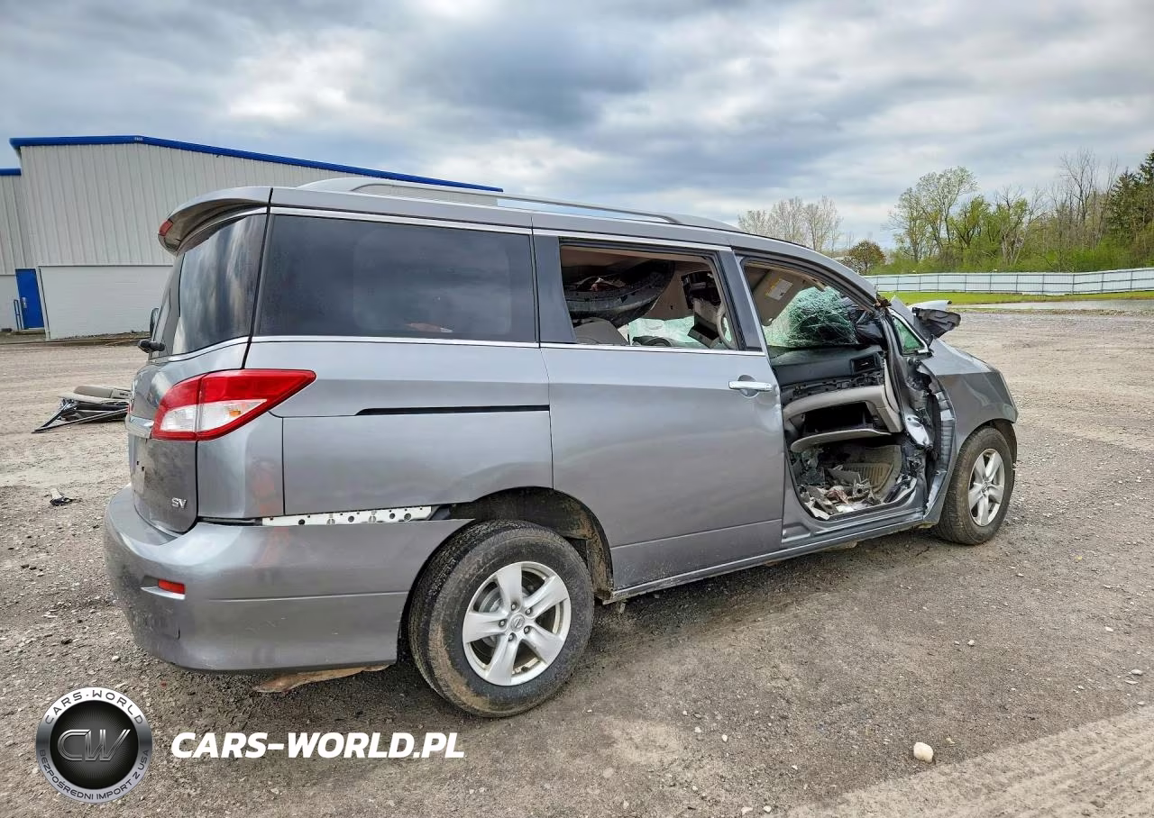 2017 Nissan Quest Sv VIN:JN8AE2KP0H9166042 - 3