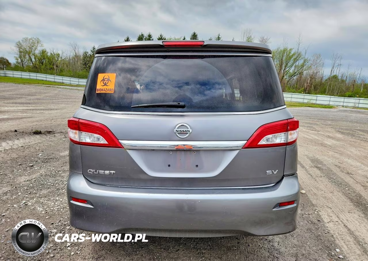 2017 Nissan Quest Sv VIN:JN8AE2KP0H9166042 - 6
