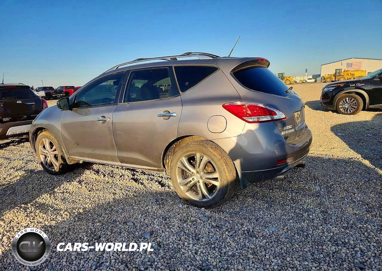 2012 Nissan Murano VIN:JN8AZ1MW3CW208491 - 2