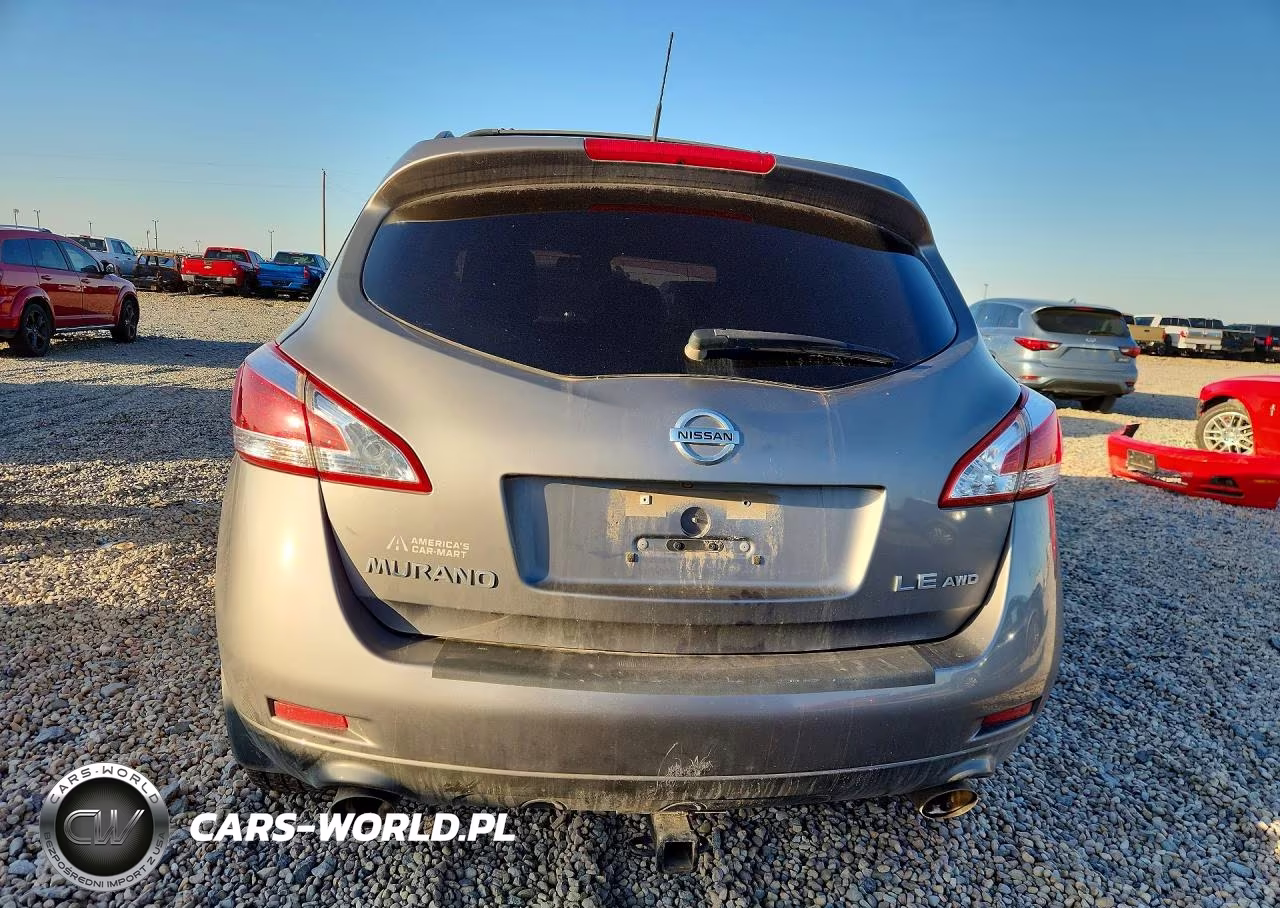 2012 Nissan Murano VIN:JN8AZ1MW3CW208491 - 6