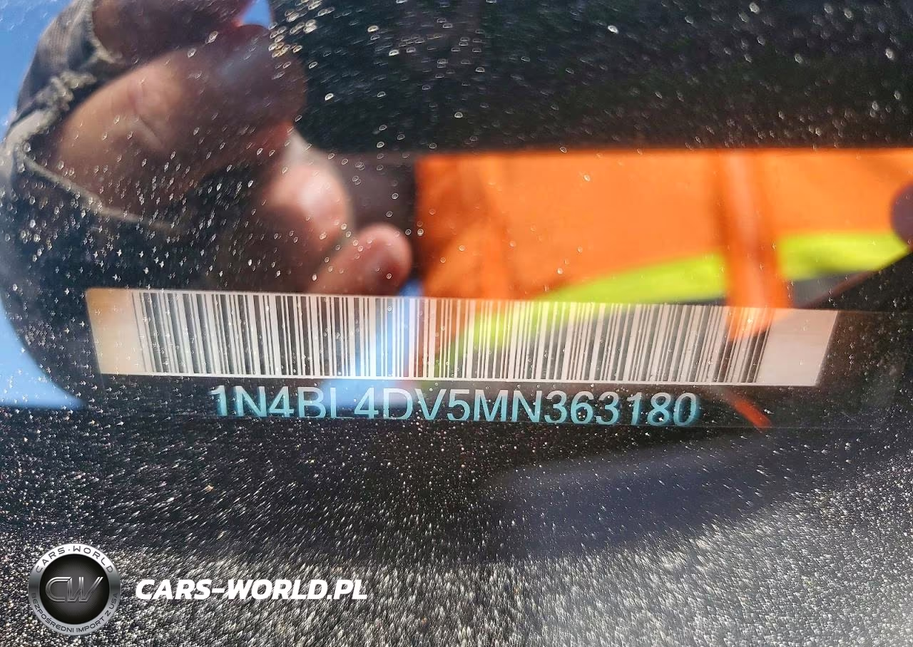 2021 Nissan Altima Sv VIN:1N4BL4DV5MN363180 - 13