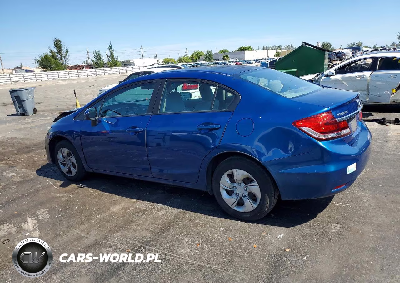 2014 Honda Civic Lx VIN:19XFB2F56EE052928 - 2