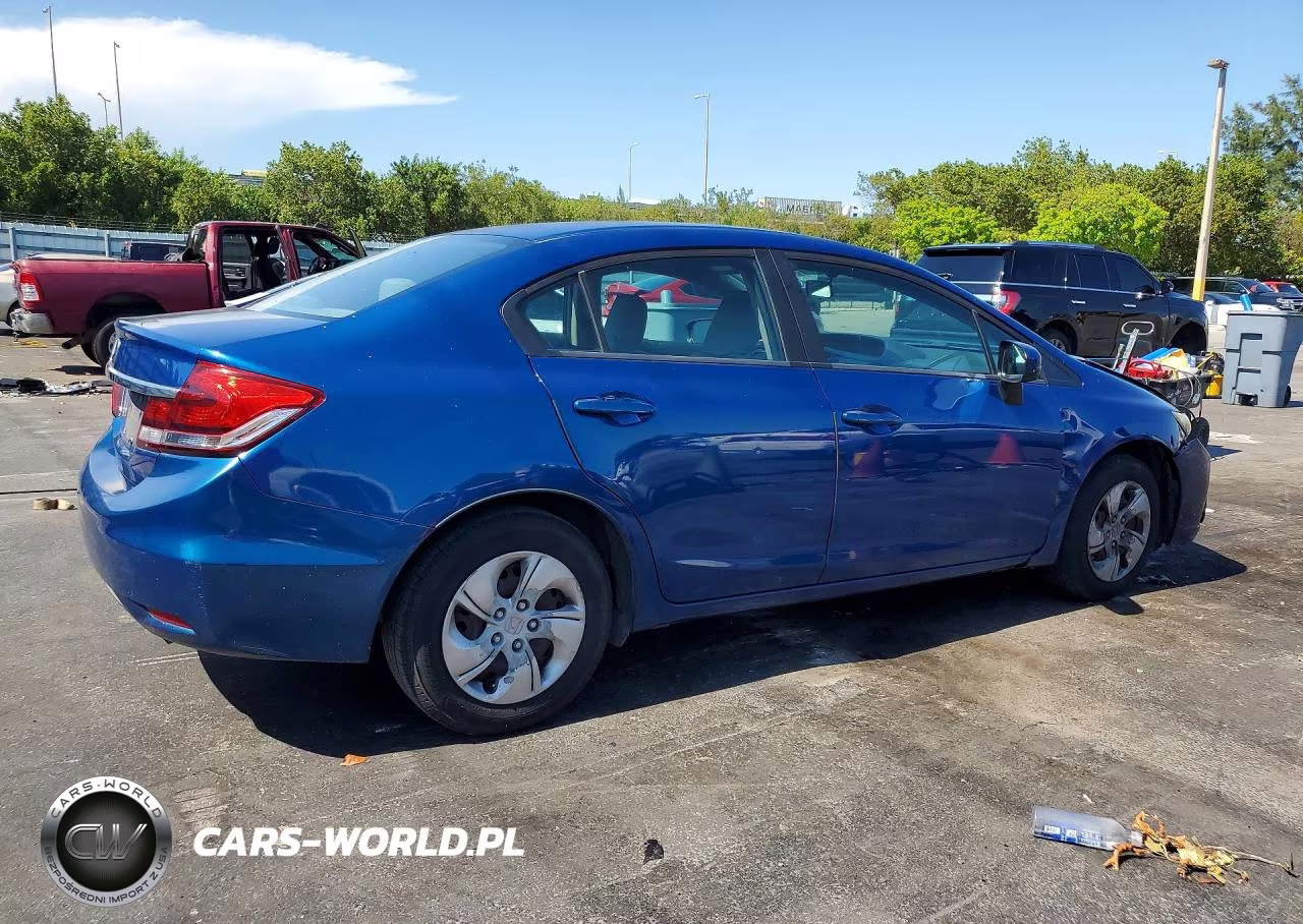 2014 Honda Civic Lx VIN:19XFB2F56EE052928 - 3