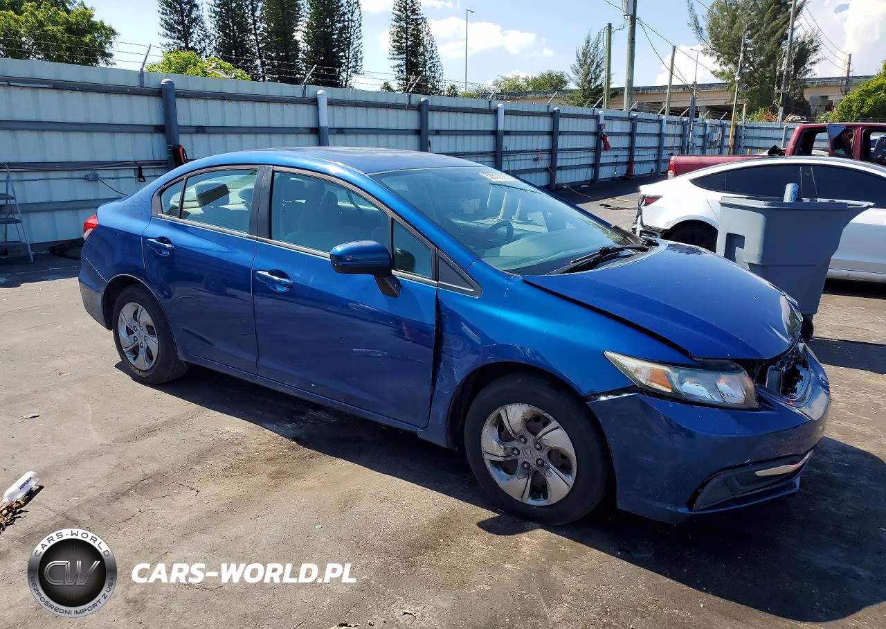 2014 Honda Civic Lx VIN:19XFB2F56EE052928 - 4