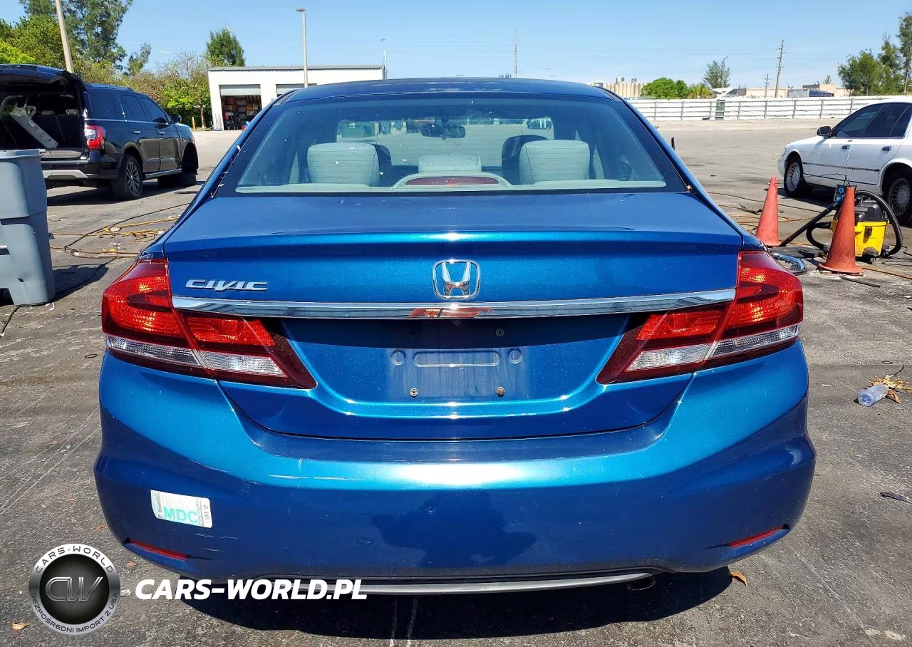 2014 Honda Civic Lx VIN:19XFB2F56EE052928 - 6
