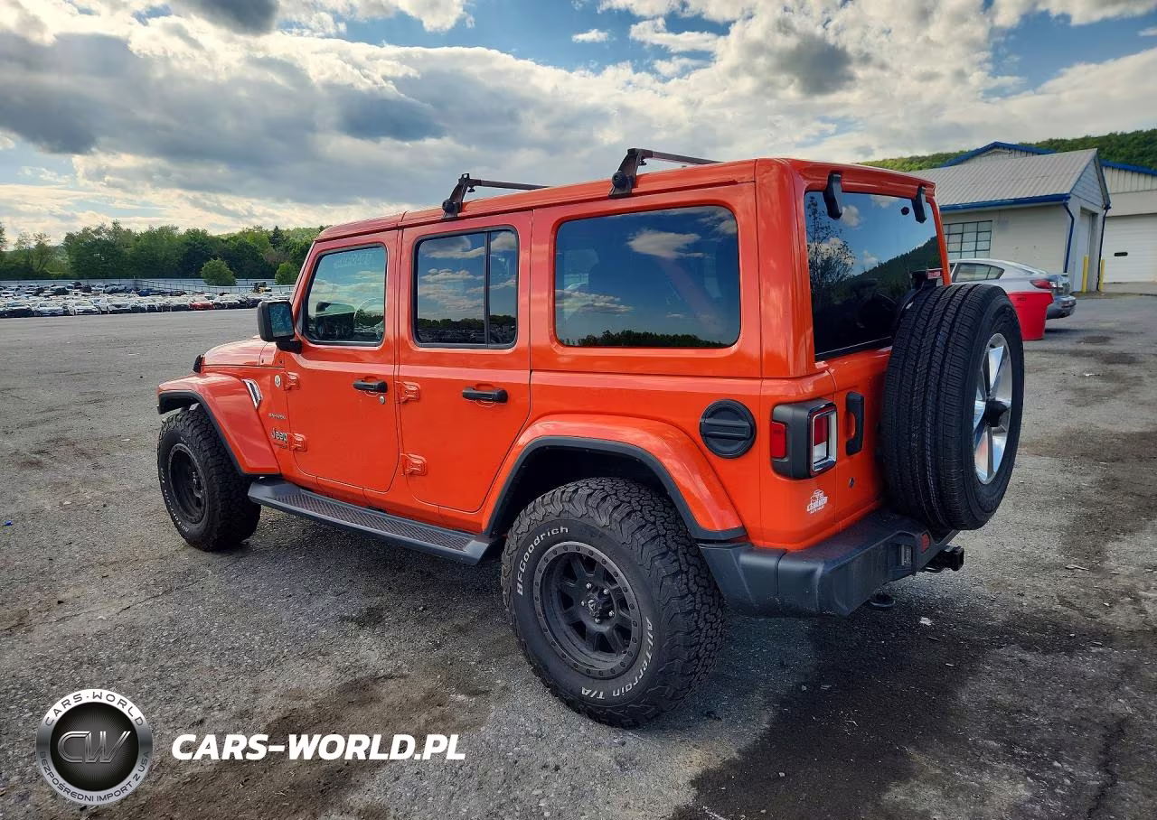 2020 Jeep Wrangler Unlimited Sahara VIN:1C4HJXEN7LW231167 - 2