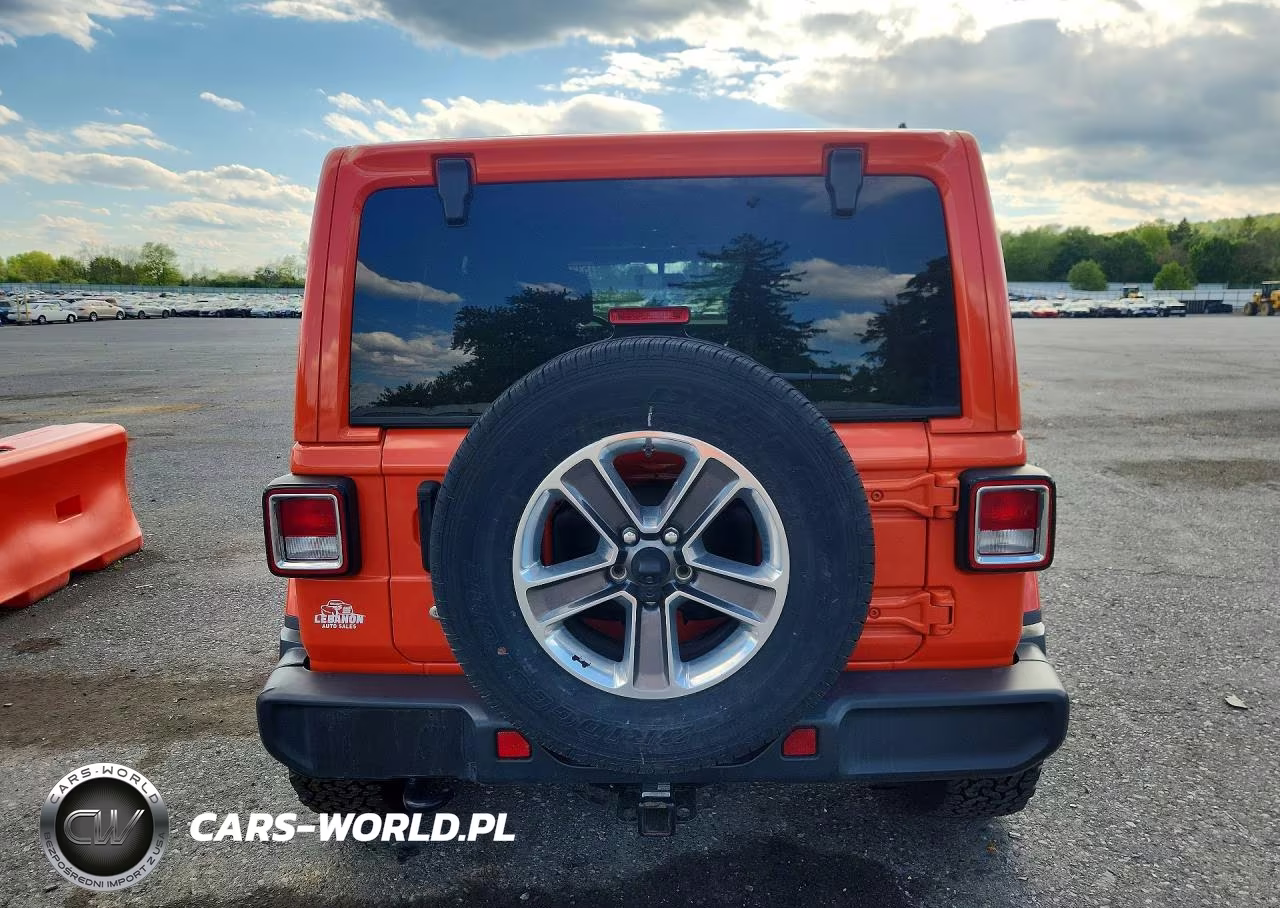 2020 Jeep Wrangler Unlimited Sahara VIN:1C4HJXEN7LW231167 - 6