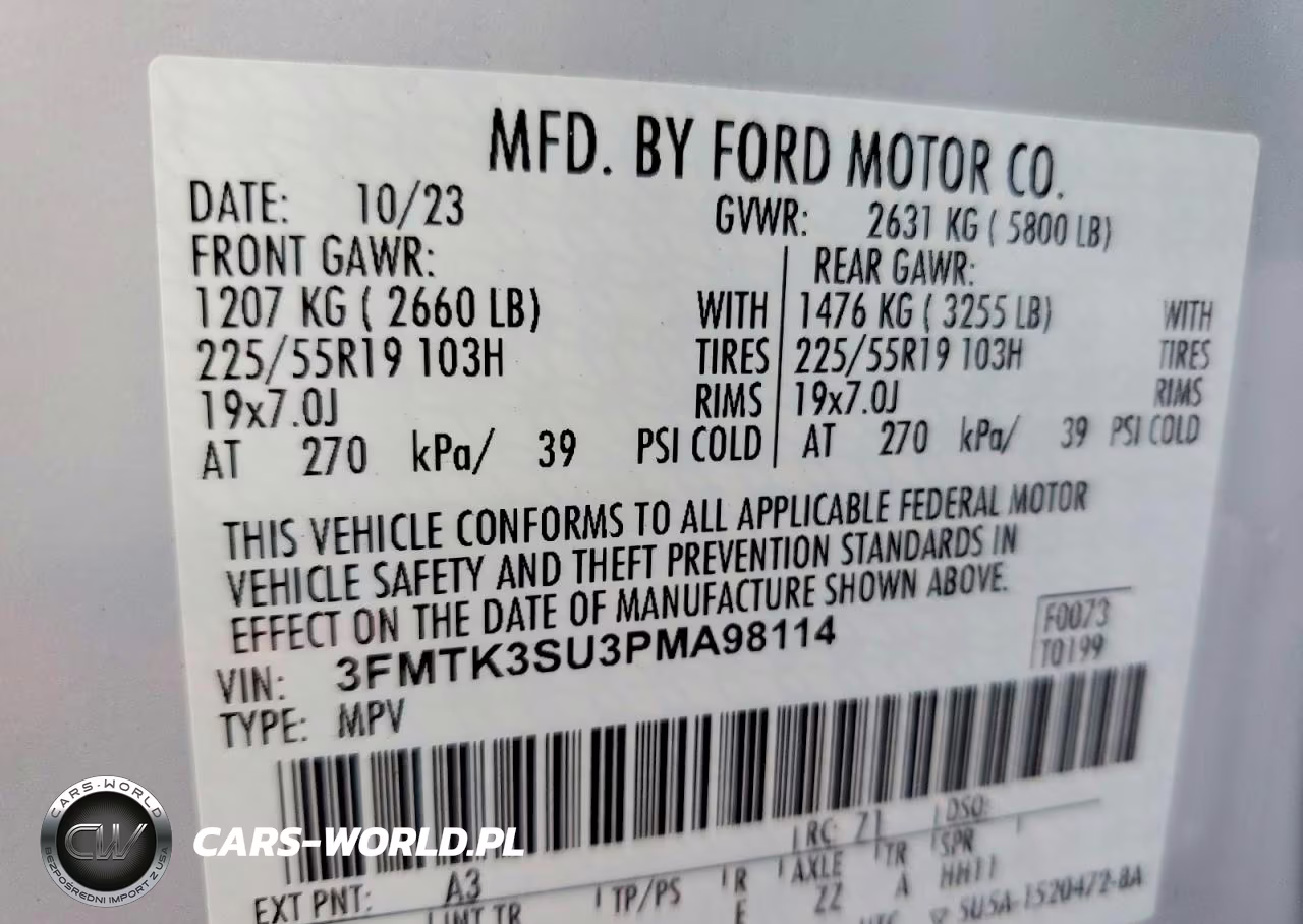 2023 Ford Mustang Mach-E Premium VIN:3FMTK3SU3PMA98114 - 14