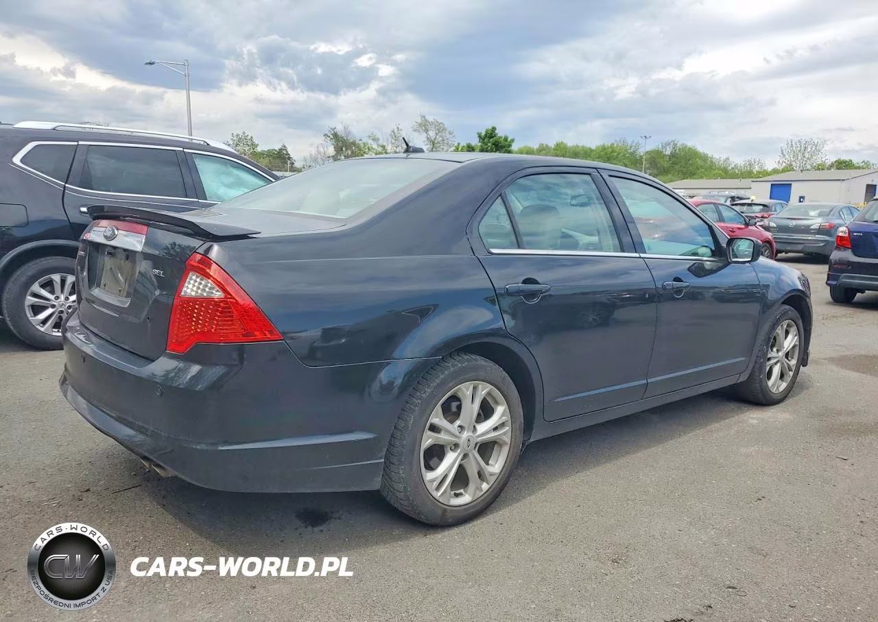 2012 Ford Fusion Sel VIN:3FAHP0JA4CR129021 - 3