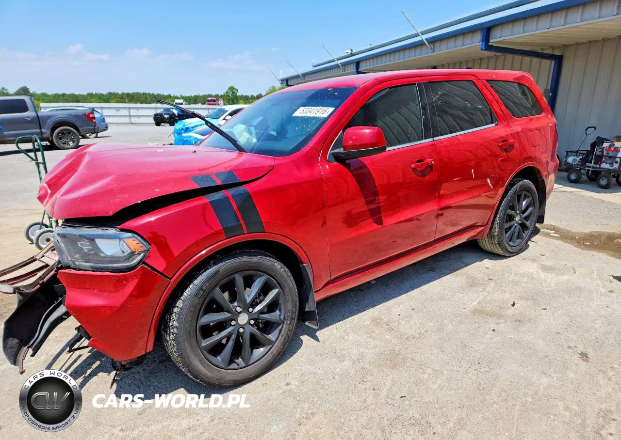 2014 Dodge Durango Sxt VIN:1C4RDHAG9EC975561 - 1