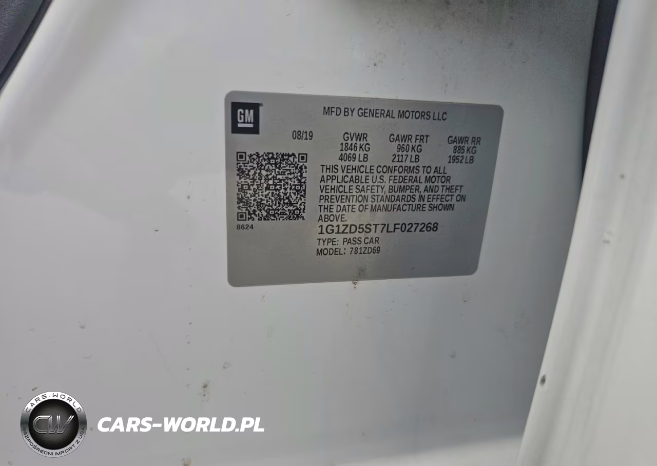 2020 Chevrolet Malibu Lt VIN:1G1ZD5ST7LF027268 - 10