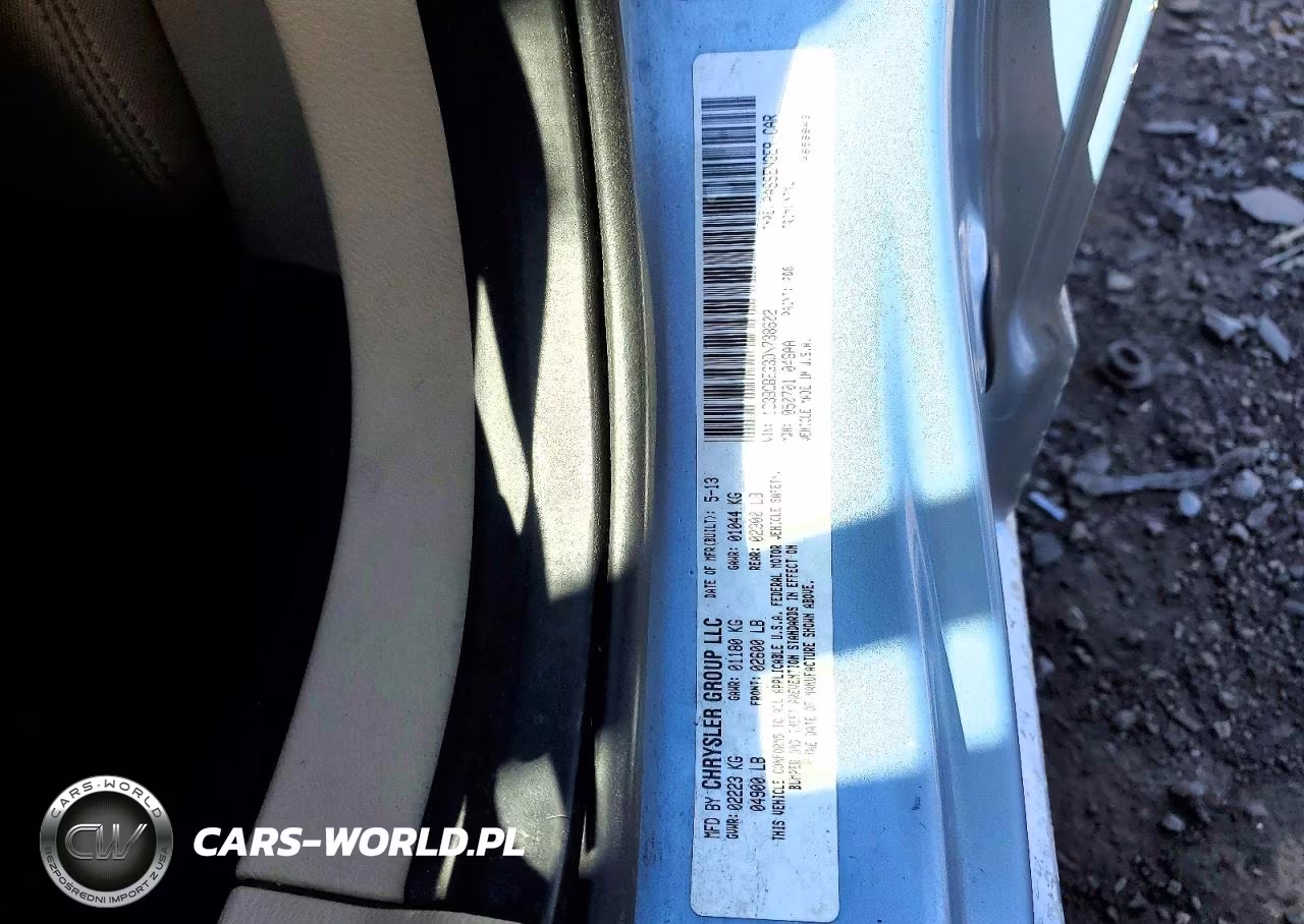 2013 Chrysler 200 Touring VIN:1C3BCBEG3DN738602 - 12