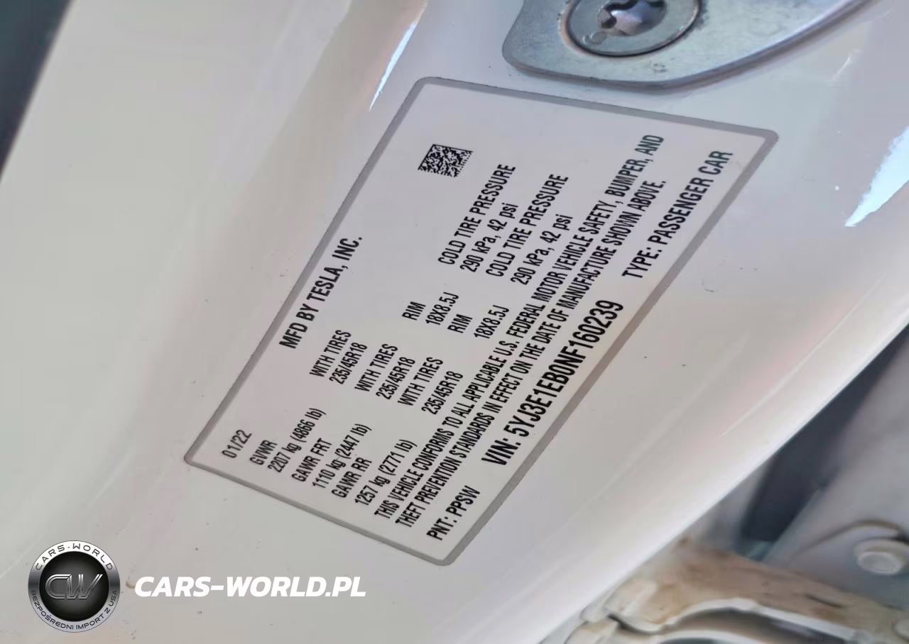 2022 Tesla Model 3 VIN:5YJ3E1EB0NF160239 - 13
