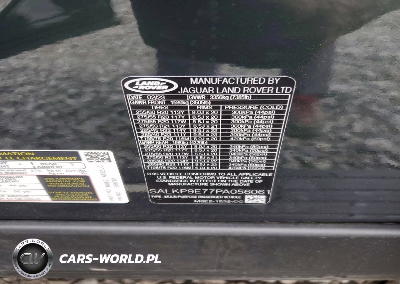 2023 Land Rover Range Rover Se VIN:SALKP9E77PA056061 - 13