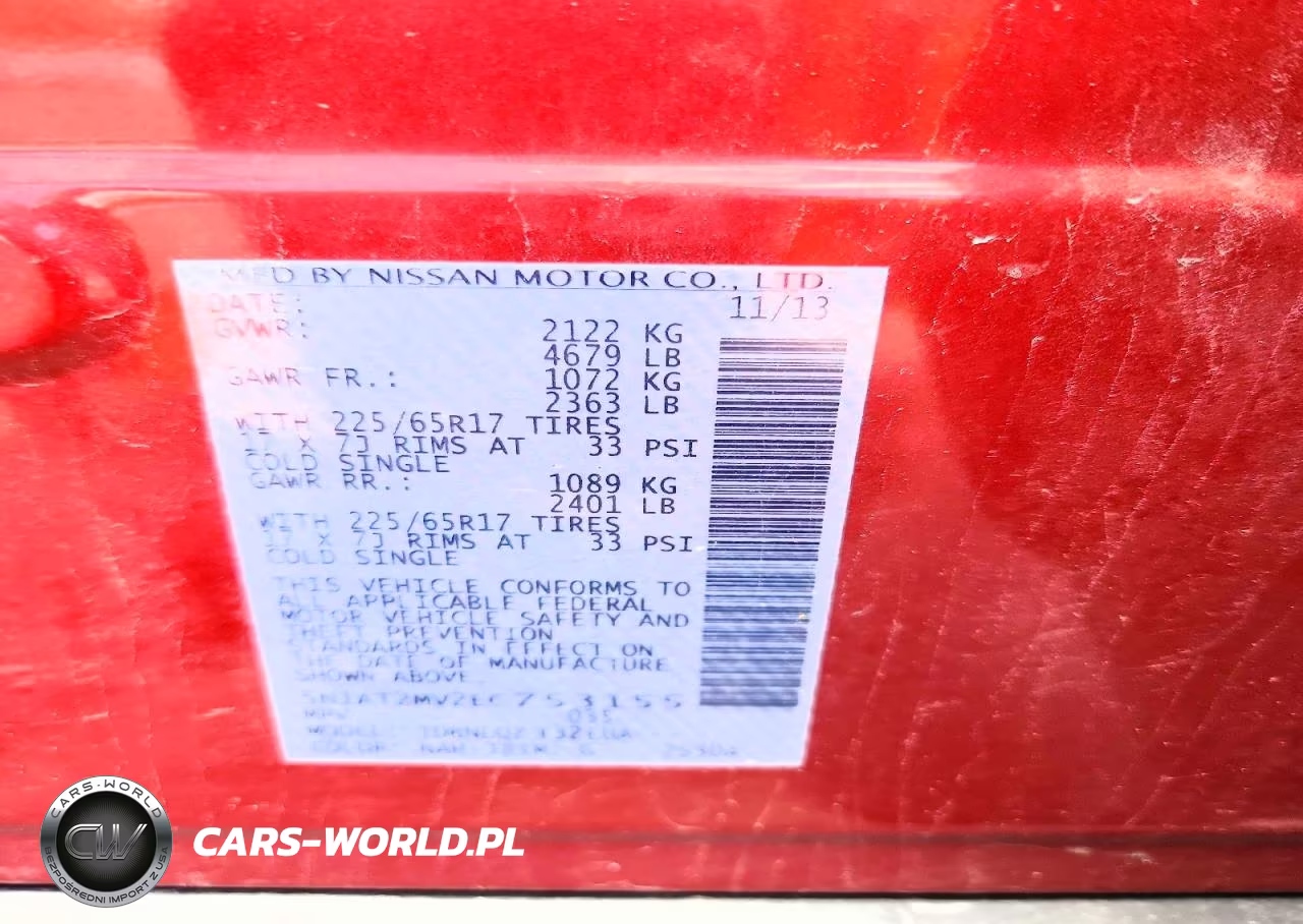 2014 Nissan Rogue Sv VIN:5N1AT2MV2EC753155 - 13