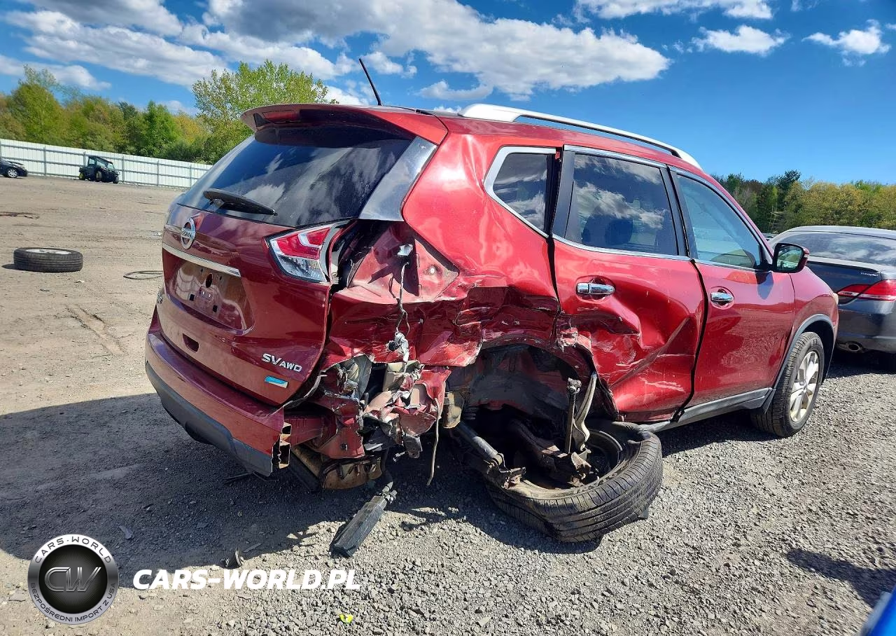 2014 Nissan Rogue Sv VIN:5N1AT2MV2EC753155 - 3