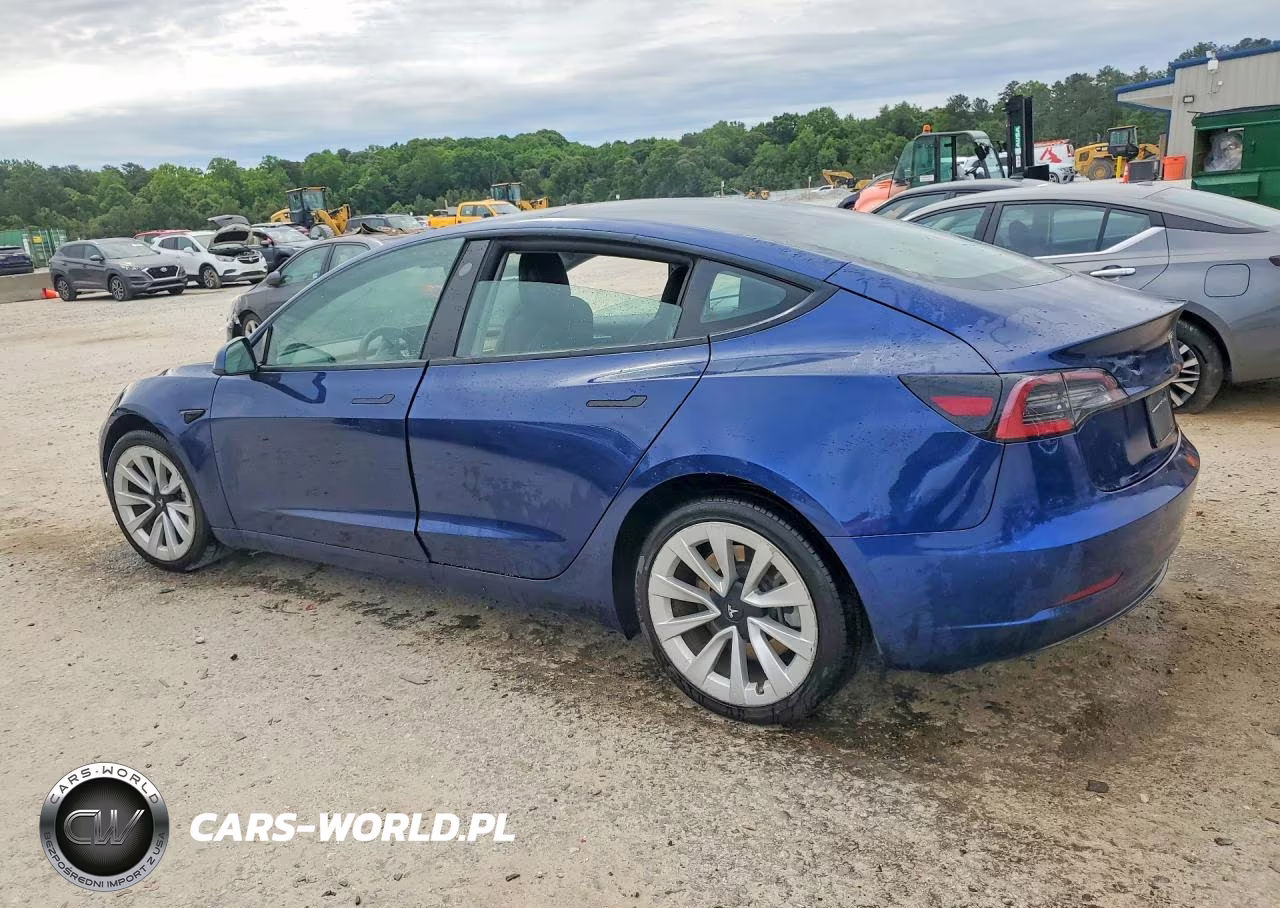 2022 Tesla Model 3 VIN:5YJ3E1EA3NF287848 - 2