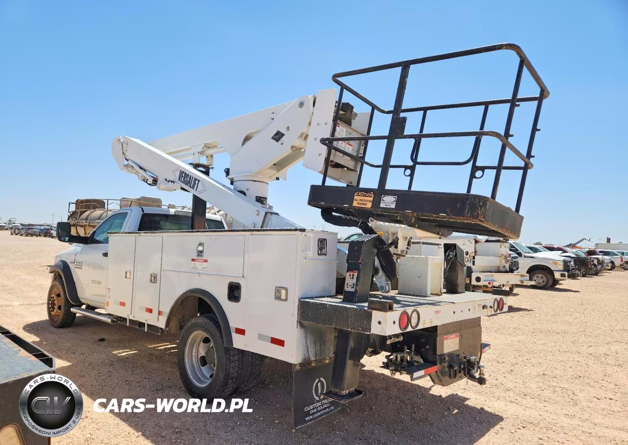 2018 Ram 5500 Cable Placer Bucket Truck VIN:3C7WRNBJ3JG243871 - 2